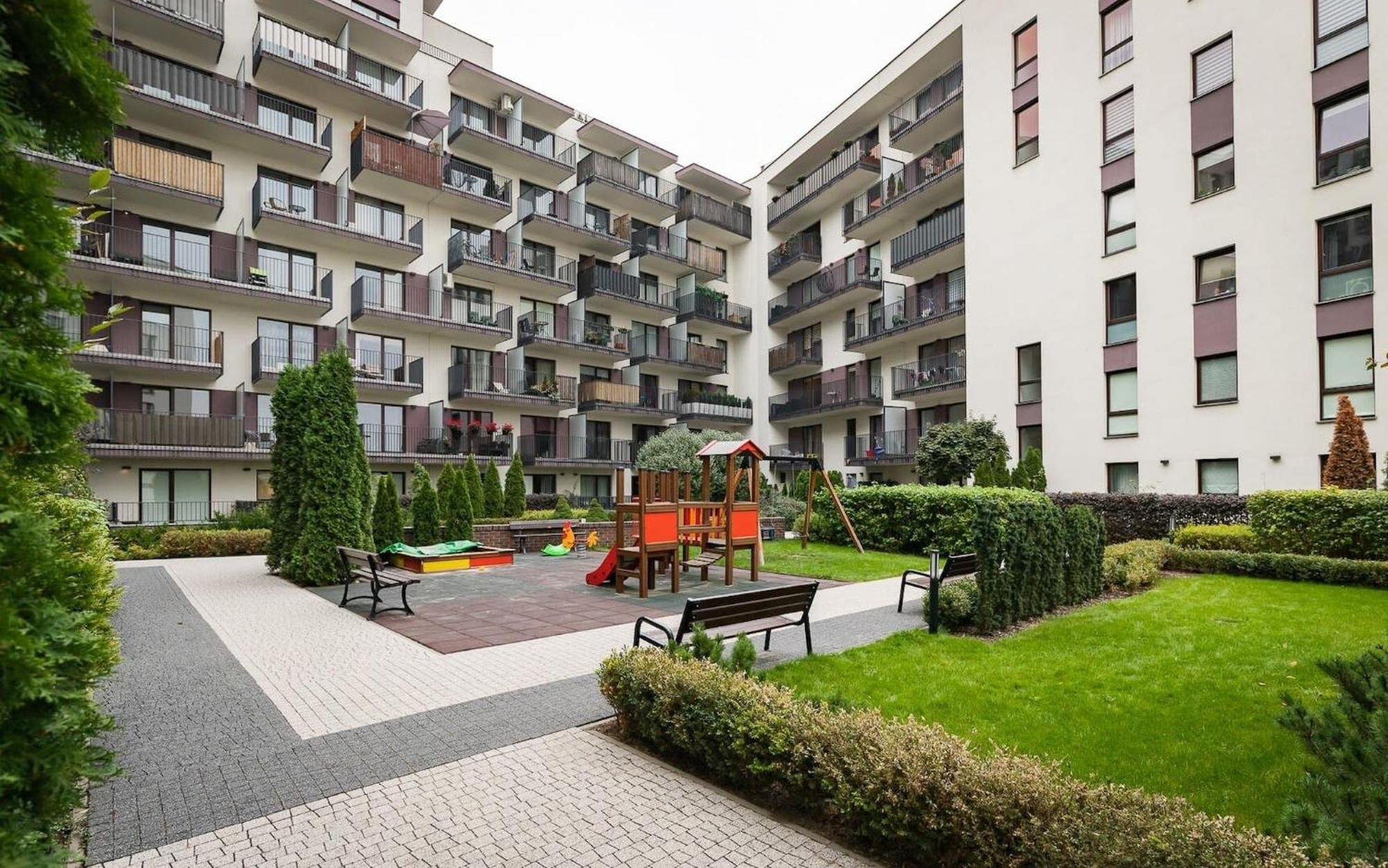Burakowska 16 - Modern Apartment With Balcony Noclegi Renters Varšava Exteriér fotografie